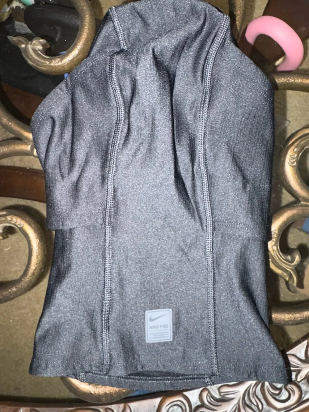 Nike Black Hooded Balaclava with White Swoosh